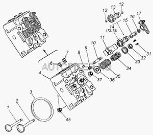 Фиксатор коромысла КАМАЗ 740-1007096 740100709601 Камаз