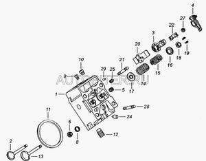 Фиксатор коромысла КАМАЗ 740-1007096 740100709601 Камаз