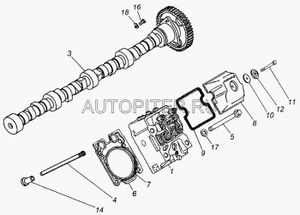 ТОЛКАТЕЛЬ. 740100718403 Камаз