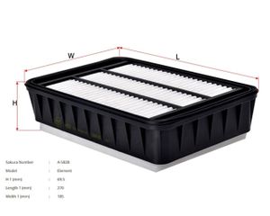 Фильтр воздушный Sakura A5828