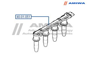 Рампа (кассета) катушек зажигания для Opel Zafira B 2005-2012 4001051 Amiwa