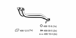 Труба выхлопного газа