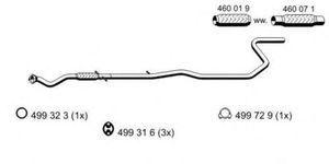 Труба выхлопного газа