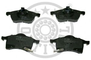 Тормозные колодки дисковые передние ASTRA G