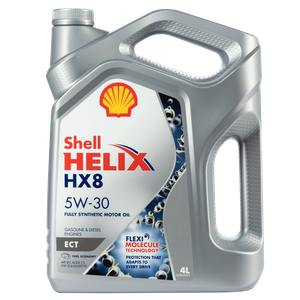 Моторное масло Хеликс НХ8 ECT 5W/30 4 л 550048035 Shell