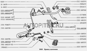 Вилка выключения сцепления для ВАЗ 2101-07, 2121, 21213, 2123