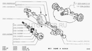 Маслоотражатель ВАЗ-2101 подшипников полуоси