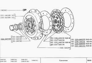 Корзина сцепления ВАЗ-2101