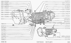 Крышка КПП пятой передачи ВАЗ-2107