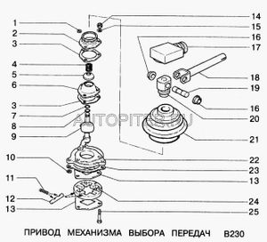 Прокладка корпуса рычага ВАЗ-2107 (0,8 мм.) паронит 21071703240 Автоваз