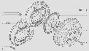 Барабан тормозной задний 21080350207000 Автоваз