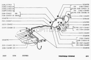 ФИЛЬТР ОЧИСТКИ ТОПЛИВА пластм, с отстойником 215 2003 7674 814837 2108111701003 Автоваз