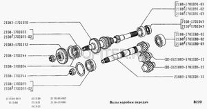 Сальник первичного вала КПП ВАЗ-2108 21081701043 Автоваз