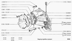 Щуп уровня масла КПП ВАЗ 2108/12