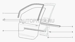 Заглушка 21900610705400 Автоваз