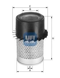 Воздушный фильтр 27.931.00 Ufi