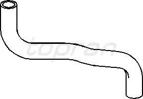 Шланг системы охлаждения для Audi 8090 [B4] 1991-1995