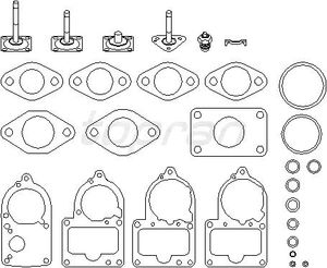 Р/к карбюратора 100704546 Hans Pries