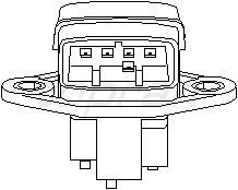 Датчик включения заднего хода для VW Golf II/Jetta II 1983-1992 102938755 Hans Pries