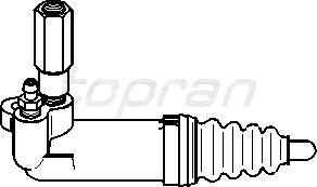 Рабочий цилиндр сцепления [23,8-mm] AUDI A4 1.6-2.8/A6 1.9TDI 108387015 Hans Pries