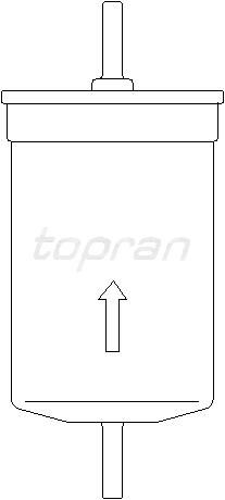 фильтр топливный volvo 850ford escort -92 301661756 Hans Pries