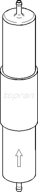 фильтр топливный bmw e36e46e38e39 1.6-5.0 500739756 Hans Pries