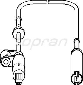 Датчик ABS передний для BMW Z3 1995-2003 500882755 Hans Pries