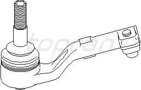 Наконечник рулевой левый для BMW 1-серия E82/E88 2007-2013 500921586 Hans Pries
