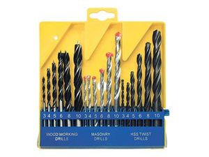 Набор сверл по металлу, бетону, дереву (3-10 мм) 18шт 725305 Sparta