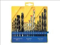 Набор сверл по металлу, бетону, дереву (3-10 мм) 18шт 725305 Sparta
