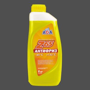 Антифриз AGA 042Z (-65C) желтый 1л (10) aga042z Aga