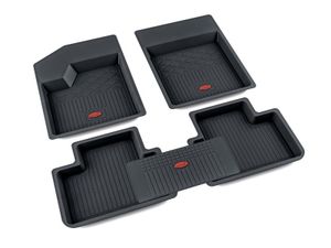 Коврики в салон резиновые высокий борт комплект Toyota Corolla седан (Е150) 2006-