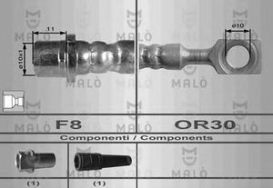 Шланг тормозной передний для Opel Zafira B 2005-2012 80277 Malo