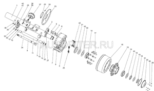 Втулка фторопластовая ТОНАР тормозного вала  405180 / тонар 4573951357 Тонар