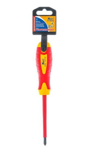 Отвертка крестовая х мм диэлектрическая К kt700430 Kraft