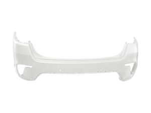 бампер Kia Rio 17- задний Белый (Cristal White) 86611h0000pgu Технопласт