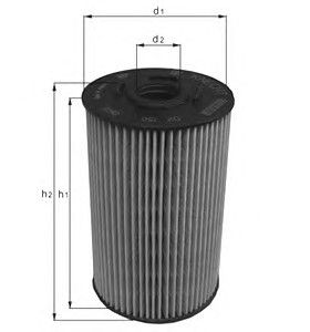 Масляный фильтр OX 137D Knecht/Mahle