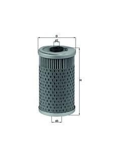 Масляный фильтр OX 34D Knecht/Mahle