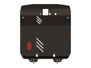 ЗАЩИТА КАРТЕРА И КПП ДЛЯ HYUNDAI SANTA FE, 2006-2012, CM, СТАЛЬ 2,0 ММ