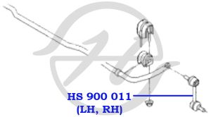 Стойка стабилизатора HS900011 Hanse