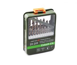 "Набор сверел по металлу 19 предметов ""Дело Техники"" 1,0-10,0 мм, шаг 0,5 мм "