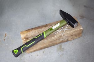 Молоток слесарный с фиберглаcсовой рукояткой 800 г