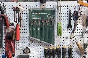 Набор ключей комбинированных 6 шт, планшет тетрон.