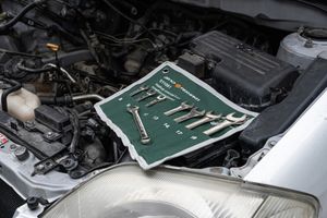 Набор ключей комбинированных 8 шт, планшет тетрон.