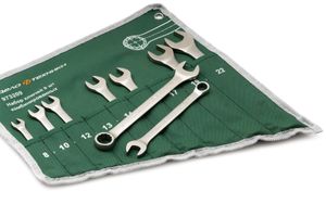 Набор ключей комбинированных 9 шт, планшет тетрон.