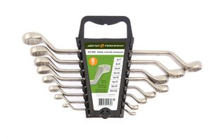 Набор ключей накидных 8 шт., холдер