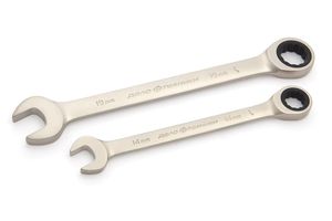 Набор ключей комбинированных трещоточных 10 шт. холдер