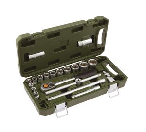 Набор головок и принадлежностей 1/2 ", 20 предм.