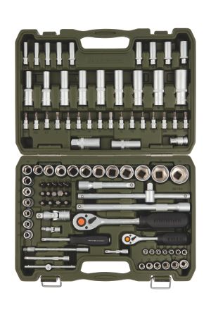 Набор головок и принадлежностей 1/4", 1/2",  94 предм.