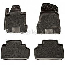 Коврики полиуретановые SOFT черные, комплект HYUNDAI TUCSON'04-09 (Aileron)  / 60610